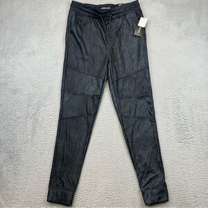 Modern Culture Jogger Pants‎ Mens Small Black Tapered Sweatpants Athleisure NEW